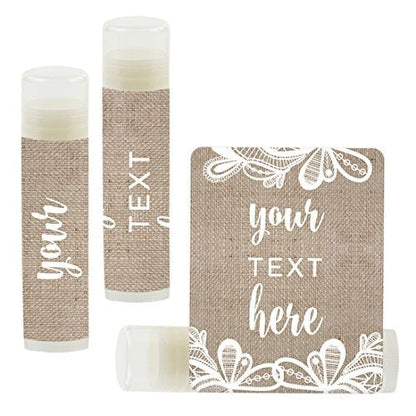 Andaz Press Personalized Lip Balm Party Lace,