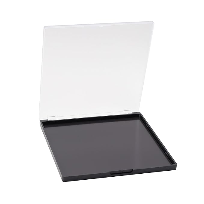 AJLTPA Magnetic Makeup Palette with Frosted Clear Top,