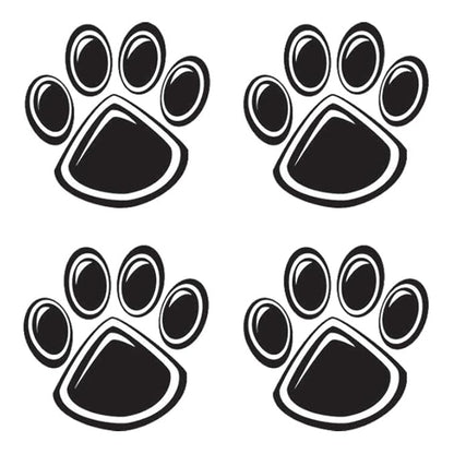 FashionTats Sport Spirit Temporary Tattoos | 100 Tattoos (Black Paw)