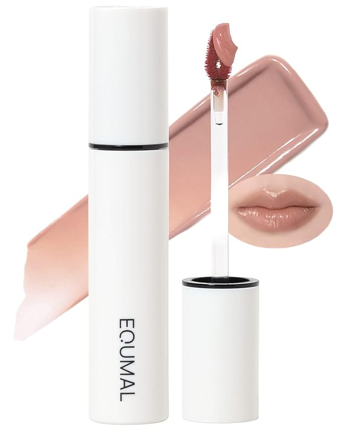 Non-Section Glowy Tint – 115 BARE RAW – Glass Lasting Transparent & Flexible Lip Makeup - Moisturizing Lip Stain for Glossy Finish – Buildable Lipstick for Fuller Looking Lip, 0.18 fl.oz.