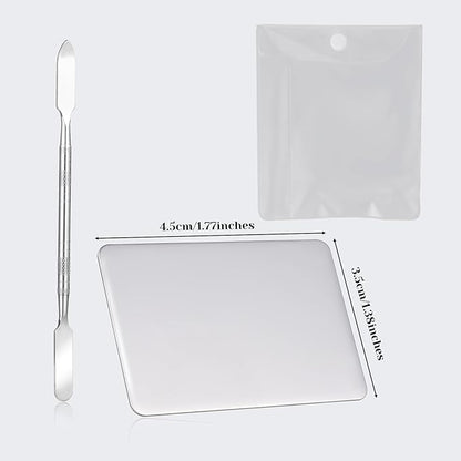 Beauty Spatula, Stainless Steel Makeup Spatula Korean Set