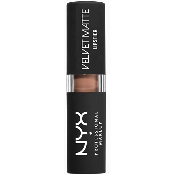 NYX Professional Makeup Velvet Matte Lipstick, Beach Casual,