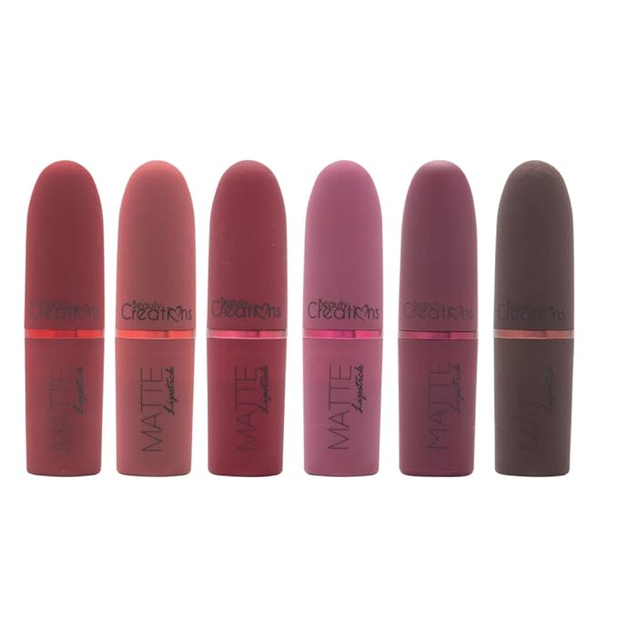 Matte Lipsticks By Beauty Creations Cosmetics (PURPLE PLUM LIPSTICK SET)