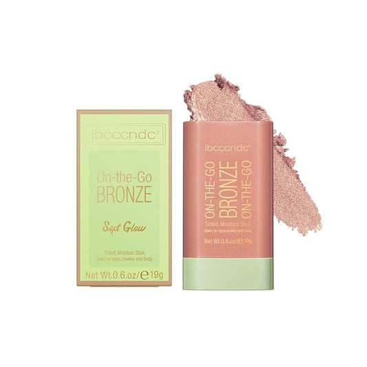 Multi-Use Makeup Bronzer Stick for Effortless Glow -
