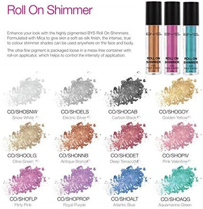 BYS Face and Body Roll On Glitter Shimmer Royal Purple