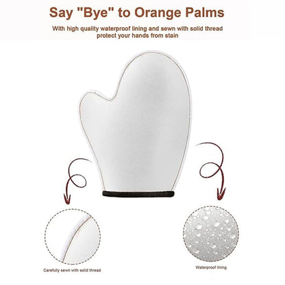 Bronzing Mitt | Streak-Free Applicator for At Home Self Tanning | Sunless Leopard Glove | 1 pack