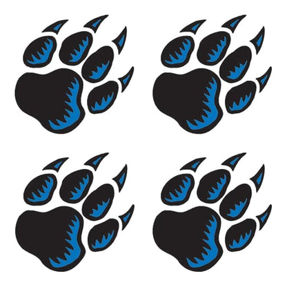 FashionTats Sport Spirit Temporary Tattoos | 100 Tattoos Wolf Paw)