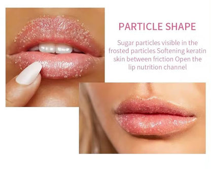 5-in-1 lip care kit, Lip scrub sleeping