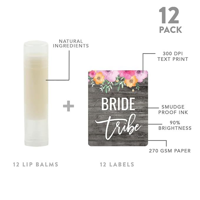 Andaz Press Bridal Shower Bachelorette Party Gloss