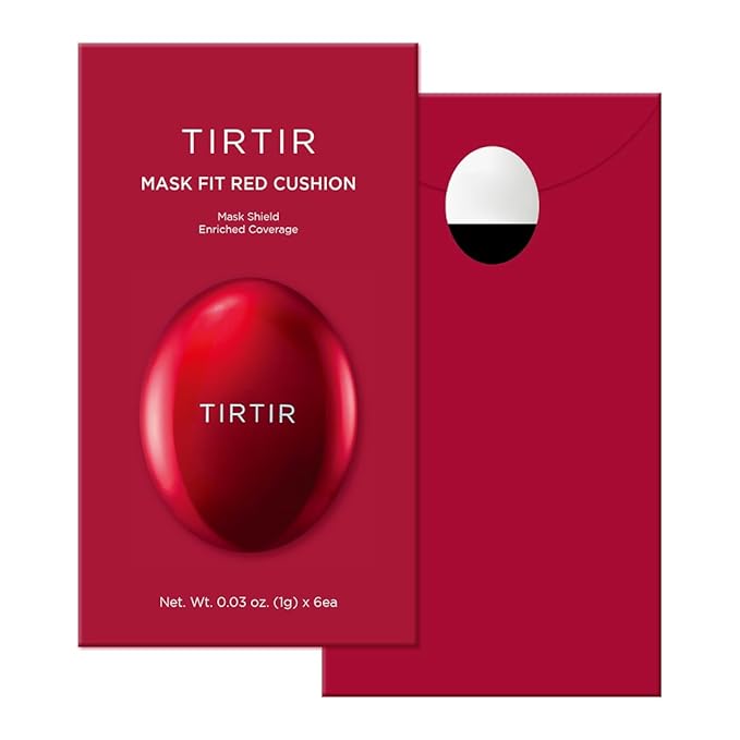 TIRTIR Mask Fit Red Cushion Foundation *Trial Kit* Coverage, Semi-Matte