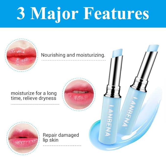 LANBENA Hyaluronic Acid Lip Balm Moisturizing