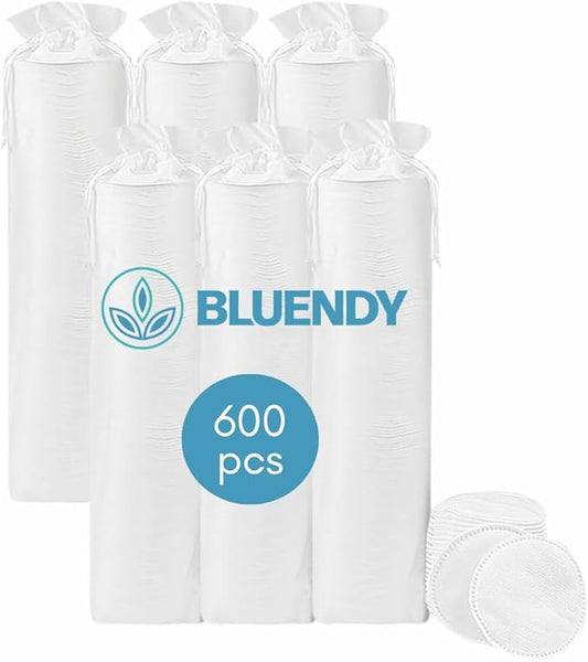 Premium cotton rounds for face