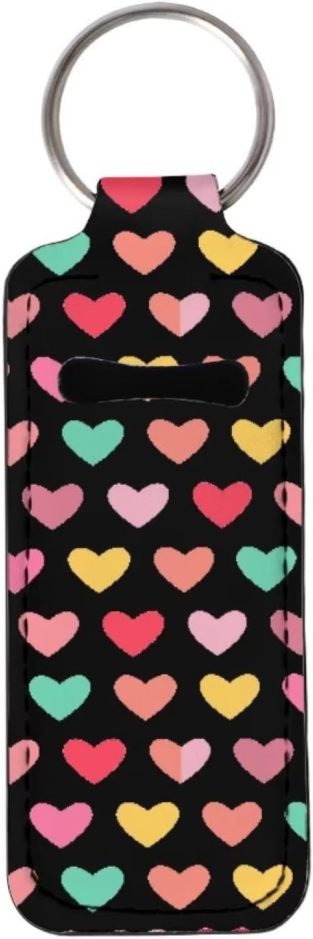 Women Girls Colorful Love Heart Style