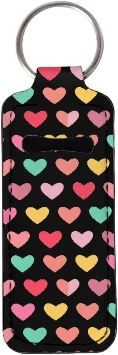 Women Girls Colorful Love Heart Style