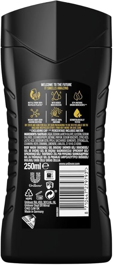 AXE Body Wash 12h Refreshing Fragrance