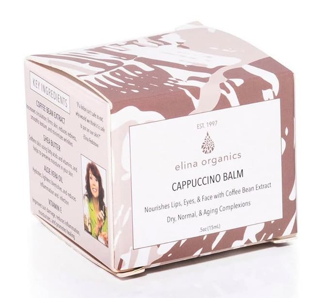 Cappuccino Balm, 1oz, lip mask, lip natural