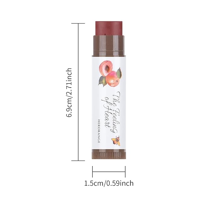 Tinted Lip Balm, Tinted Chapstick 2 0.16Oz,