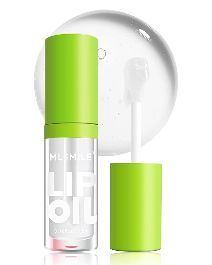 Lip Oil Lip Glaze, Big Brush Head Hydrating Glaze,