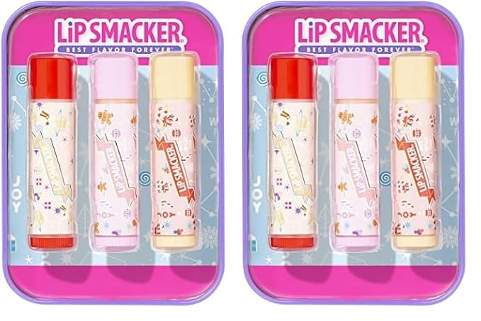 Lip Smacker Holiday Christmas 3 pcs Original