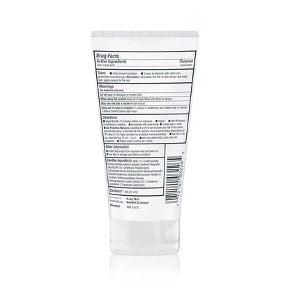 Eucerin Sun Sensitive Mineral Sunscreen Lotion SPF 50, Hypoallergenic, Fragrance Free Sunscreen with Zinc Oxide Protection, 4 Fl Oz Tube