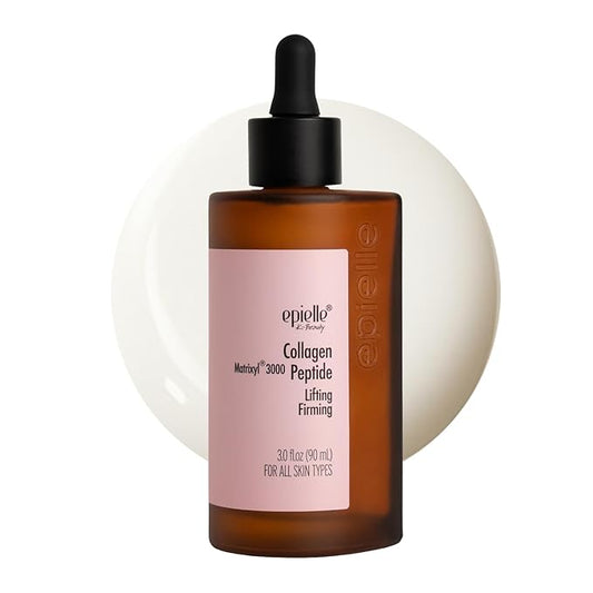 Complex Collagen Serum with Peptides (3oz) Lifting, Firming, and Skin-Supporting Formula for Plump, Youthful-Looking Skin, Easter Gift, Mother's Day Gifts