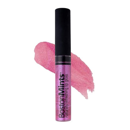Back Bay Berry Lip Gloss (.25oz) - Naturally Refreshing Vegan Lip Gloss with Aloe and Vitmain C & E, Spearmint Extract