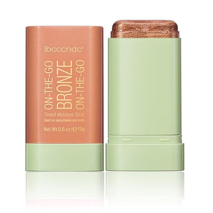 Multi-Use Makeup Blush Stick, Tinted Solid Moisturizer On-the-Go Rich Glow)