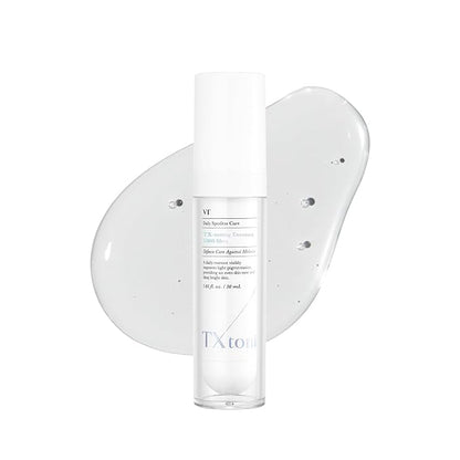 VT COSMETICS TX Toning Essence 1000 Shot, Tranexamic Acid Serum with Niacinamide, Glutathione for Radiant Glass Skin Face, Dark Spots, Acne Scar, Sensitive Skin Care, Korean Skincare, Fragrance-Free
