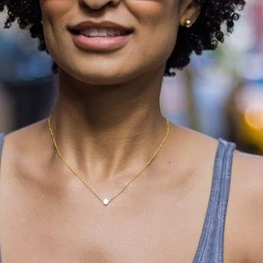 Jovono Fashion Dot Pendant Necklaces Choker