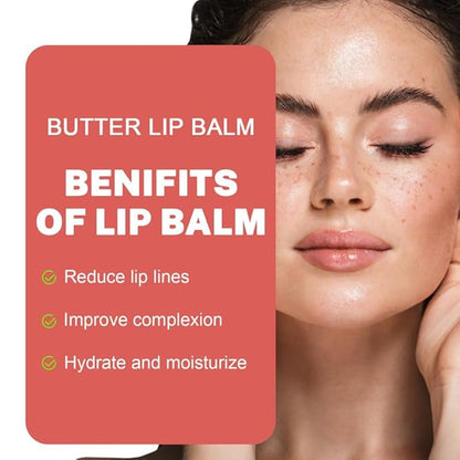 Lip Butter Balm, Butter Lip Balm fl.oz(Poppy)