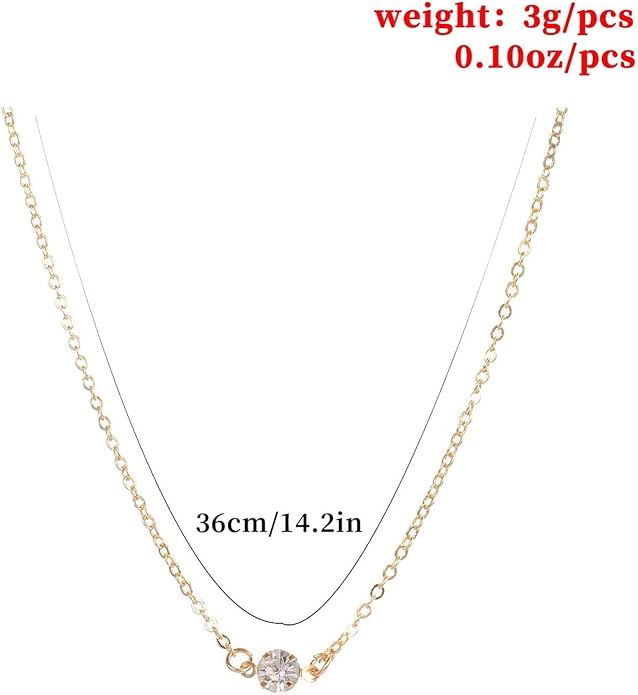 Boho Tiny Crystal Choker Gold Clear Quartz Pendant