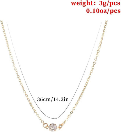 Boho Tiny Crystal Choker Gold Clear Quartz Pendant
