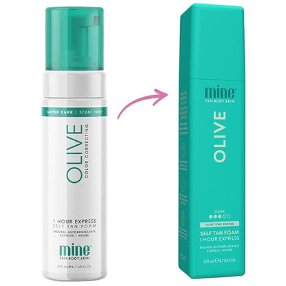 Minetan Olive Self Tan Foam
