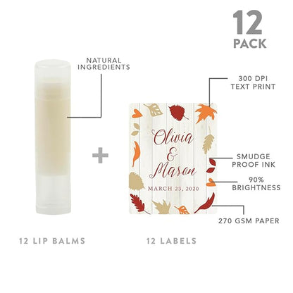 Andaz Press Personalized Bridal Shower Bachelorette Leaves,