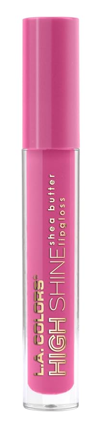 L.A. COLORS High Shine Shea Butter Lip Gloss, High