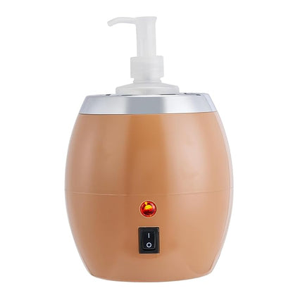 Master Massage Golden Touch Single Bottle Oil Warmer - Professional Lotion Heater With Empty Bottle - Original Design Cream Heating Device - One Dispenser Heating Furnace