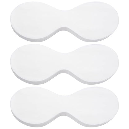 Joez Wonderful 300 Sheets Disposable Eye Mask Paper, Non Woven Eye Care Patches Paper Eye Covers, Cotton Spa Eye Pads for Facials, DIY Clear Eye Mask Paper Beauty Sheets for Makeup…