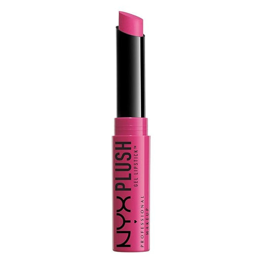 NYX Professional Makeup Plush Gel Lipstick, Fizzy Berries, Gel