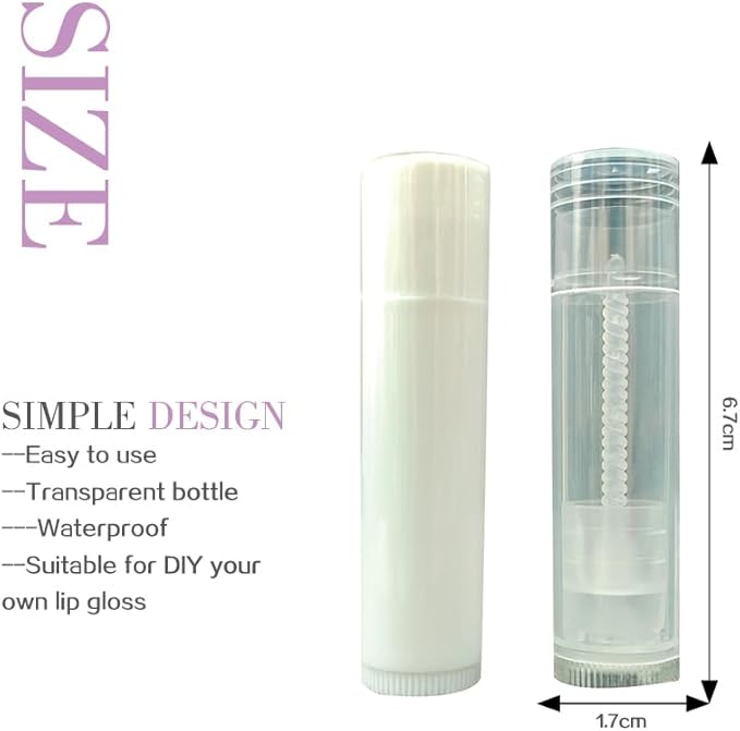 50 Lip Balm Container Kit