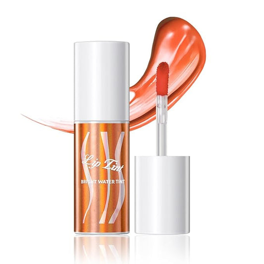 Lip Gloss Set,Moisturizing Lip Stain Plumping Lip Tinted Gloss