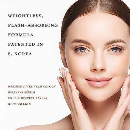 JEU'DEMEURE Instant Face Lift Mini Lifting kit, Korean skin care Serum for Anti-Aging, Microneedling, Collagen, Peptide, Hyaluronic Acid Serum, Skin-Firming, Brightening (Not include microneedle)