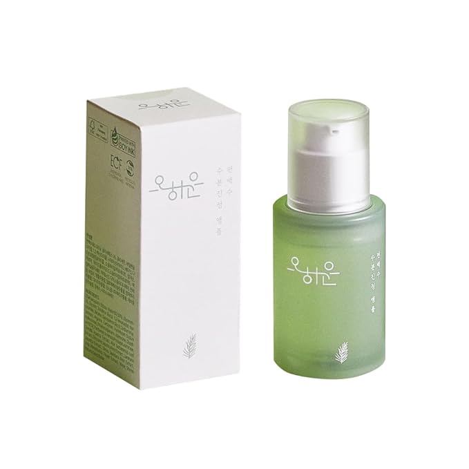 OHHAUN Cypress Water Ampoule - Deep Hydration Serum for Sensitive Skin, Vegan Formula, 80% Cypress Extract - 30ml