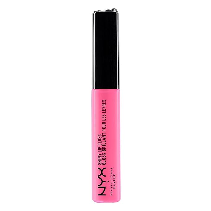 NYX Professional Makeup Mega Shine Lip Gloss, Juicy Pink, 0.37 Ounce