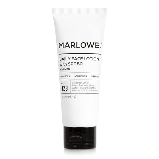MARLOWE. No. 128 Men's Facial Lotion