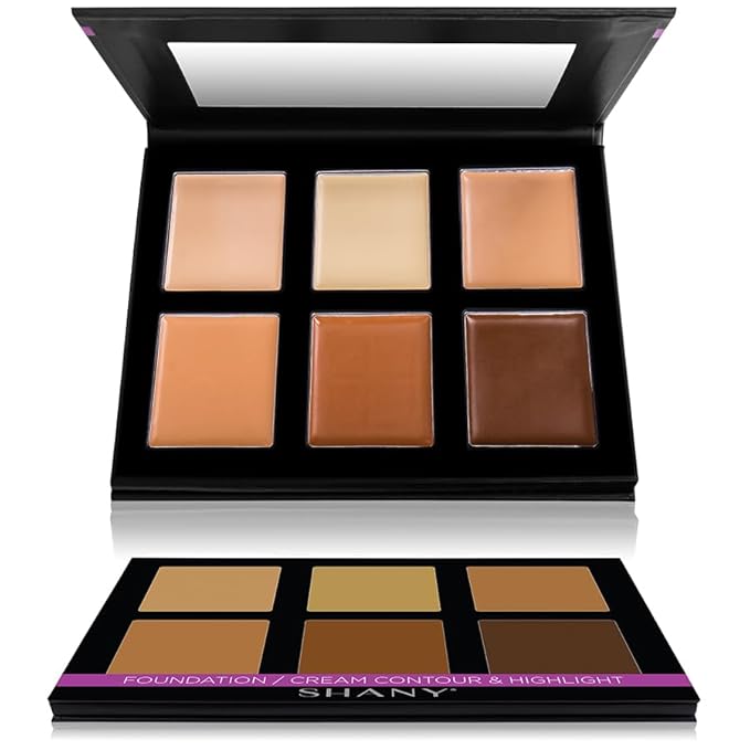 SHANY Foundation Cream Contour & Highlight Makeup Palette