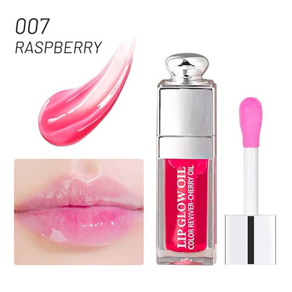 Moisturizing Lip Oil,No-Sticky Gloss Balm Care,Fruit