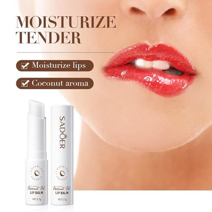 SADOER Coconut Oil Natural Moisturizing Lip