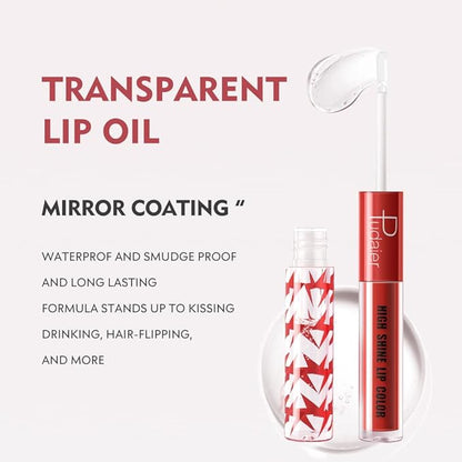 High Shine Lip Gloss with Clear Fixed Color High