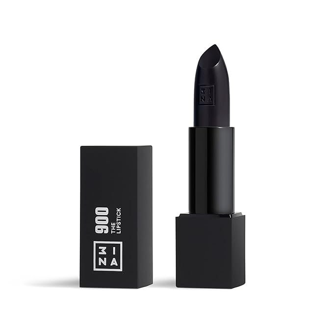 3ina Lipstick 900 - Matte Black Lipstick Magnetic