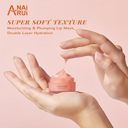ANAIRUI Lip Mask Set, Lip Exfoliator Lips